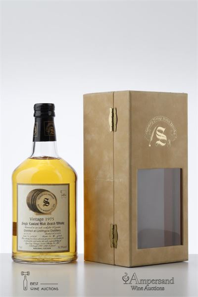 1975 LINLITHGOW - Signatory Vintage - Botled in 2001 - Cask n° 9613/36 - Bottle n°4/354 - 1 Bottle - Oc 1