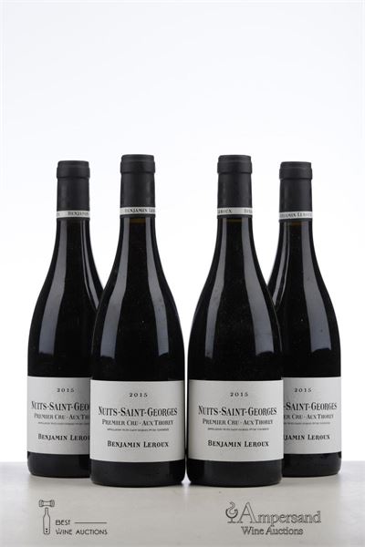 NUITS ST GEORGES AUX THOREY 2015 - Benjamin Leroux - 4 Bottles