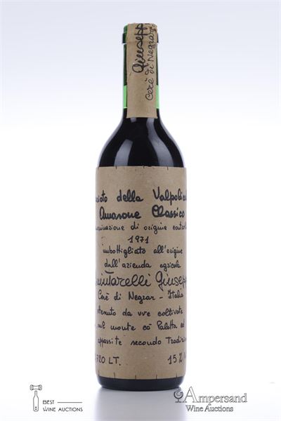 RECIOTO AMARONE DELLE VALPOLICELLA CLASSICO 1971 - Quintarelli - 1 Bottle