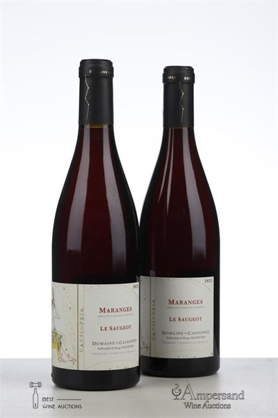 MARANGES LE SAUGEOT 2021 - Domaine de Cassiopee - 2 Bottles