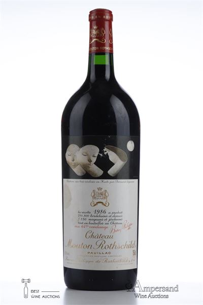 MOUTON ROTHSCHILD 1986 - 1 Magnum