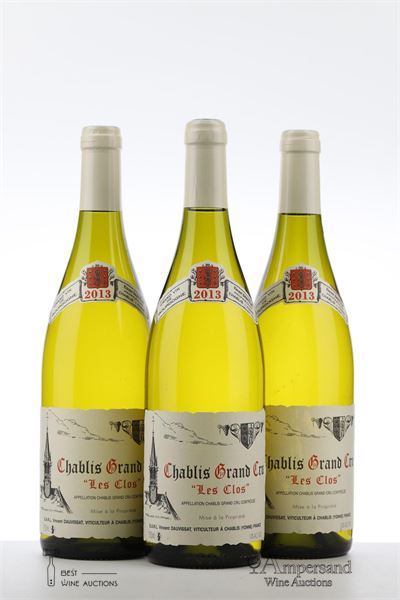 CHABLIS LES CLOS 2013 - Vincent Dauvissat - 3 Bottles