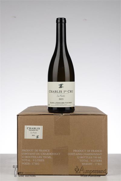 CHABLIS LES FORETS 2023 - Eleni et Edouard Vocoret - 12 Bottles - Oc 12