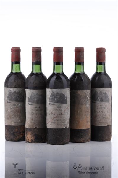 EVANGILE 1962 - 5 Bottles