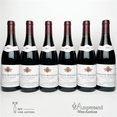 CHASSAGNE MONTRACHET ROUGE CLOS ST JEAN 2011 - Ramonet - 6 Bottles