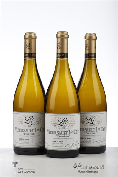 MEURSAULT LES PERRIERES 2018 - Lucien Le Moine - 3 Bottles