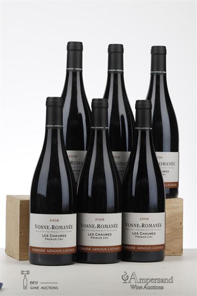 VOSNE ROMANEE LES CHAUMES 2008 - Arnoux Lachaux - 6 Bottles