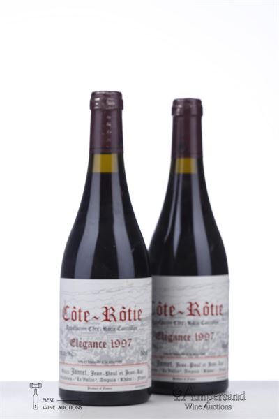 COTE ROTIE ELEGANCE 1997 - Jamet - 2 0.50 Litre Bottles