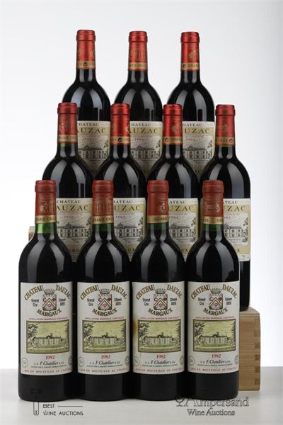 DAUZAC 4*1982 + 5*1994 + 2*1995   - Mc - 11 Bottles