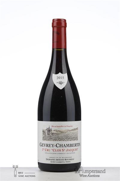 GEVREY CHAMBERTIN LAVAUX ST JACQUES 2015 - Armand Rousseau - 1 Bottle