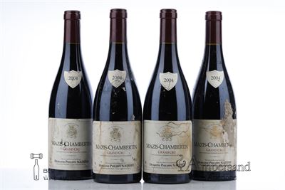 MAZIS CHAMBERTIN 2004 - Philippe Nadef - 4 Bottles