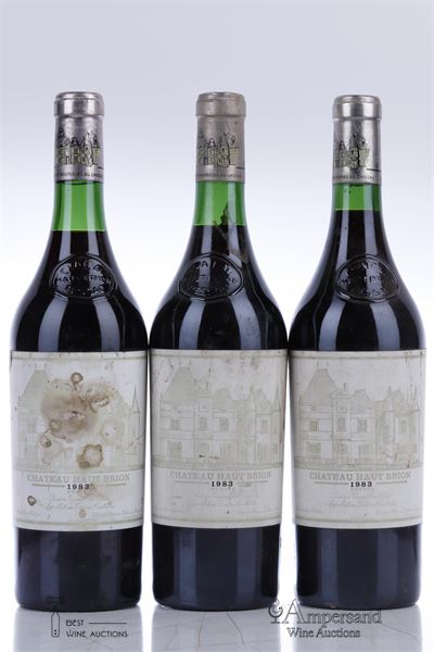HAUT BRION 1983 - Mc - 3 Bottles