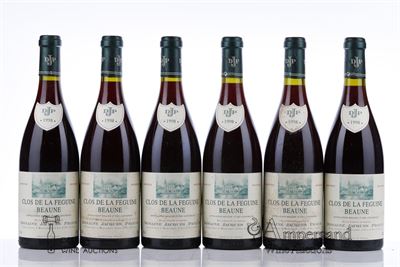 BEAUNE CLOS DE LA FEGUINE 1998 - Jacques Prieur - 6 Bottles