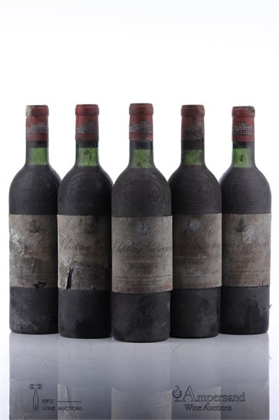 GISCOURS 1964 - 5 Bottles