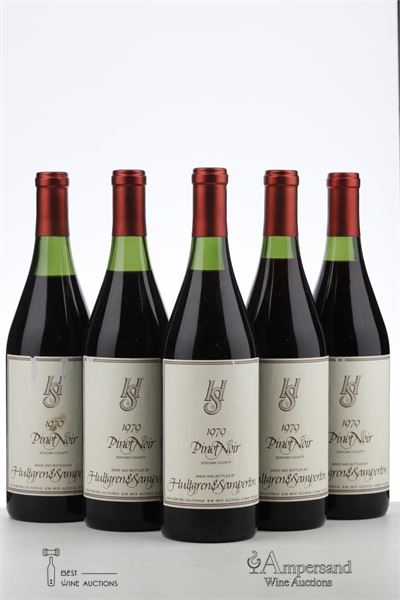 HULTGREN AND SAMPERTON  PINOT NOIR 1979 - Hultgren & Samperton - 5 Bottles