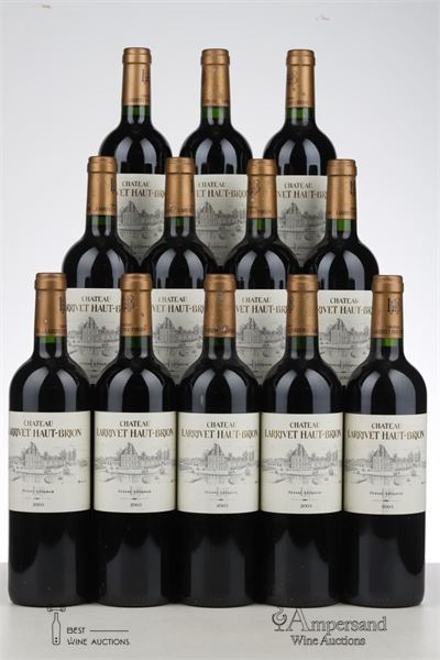 LARRIVET HAUT BRION 2005 - Mc - 12 Bottles