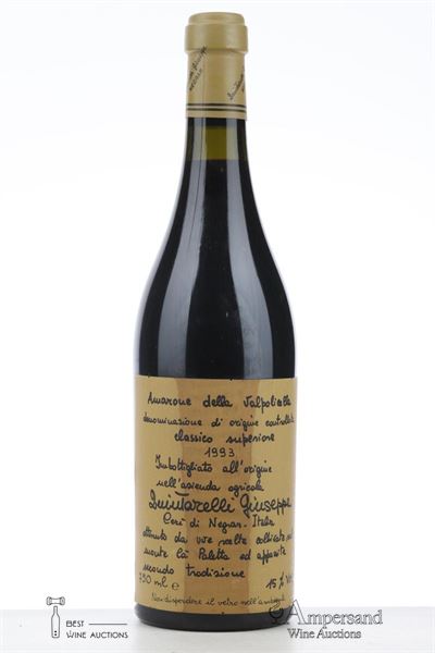 AMARONE DELLA VALPOLICELLA CLASSICO SUPERIORE 1993 - Giuseppe Quintarelli - 1 Bottle