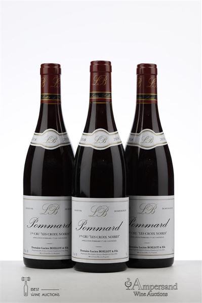 POMMARD LES CROIX NOIRES 2018 - Lucien Boillot - 3 Bottles