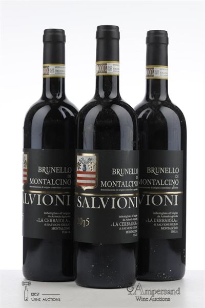 BRUNELLO DI MONTALCINO 2015 - Salvioni - 3 Bottles