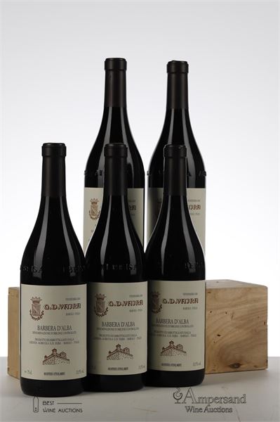 BARBERA D'ALBA 2000 - G.D.Vajra - 5 Bottles
