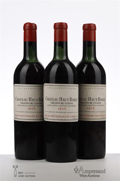HAUT BAILLY 1955 - Mc - 3 Bottles
