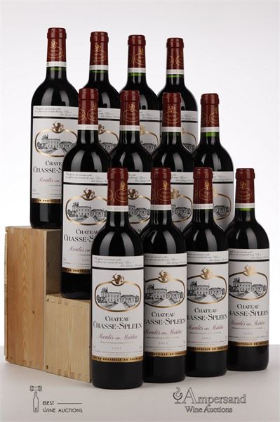 CHASSE SPLEEN 2002 - Mc - 12 Bottles
