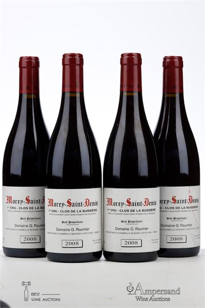 MOREY ST DENIS CLOS DE LA BUSSIERE 2008 - Georges Roumier - 4 Bottles