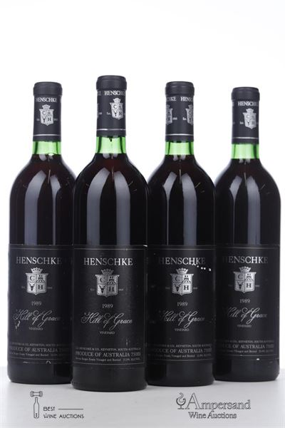 HILL OF GRACE 1989 - Henschke - 4 Bottles
