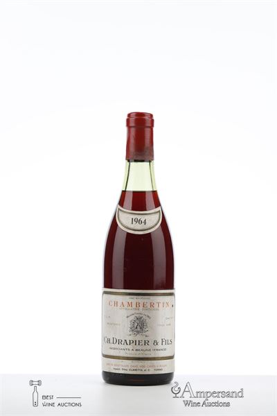CHAMBERTIN 1964 - Ch. Drapier - 1 Bottle
