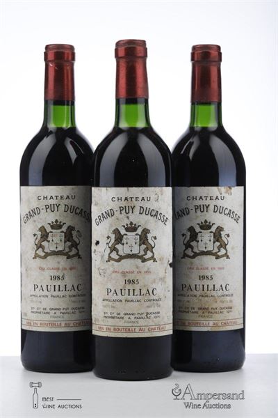 GRAND PUY DUCASSE 1985 - Mc - 3 Bottles