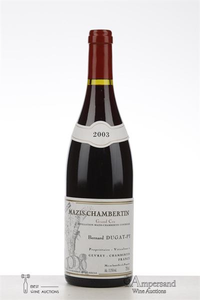 MAZIS CHAMBERTIN 2003 - Bernard Dugat Py - 1 Bottle