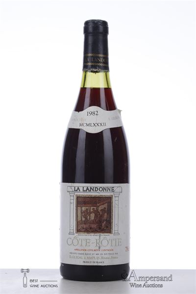 COTE ROTIE LA LANDONNE 1982 - Guigal - 1 Bottle