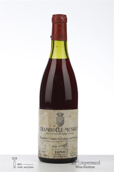 CHAMBOLLE MUSIGNY 1986 - Comte de Vogue - 1 Bottle