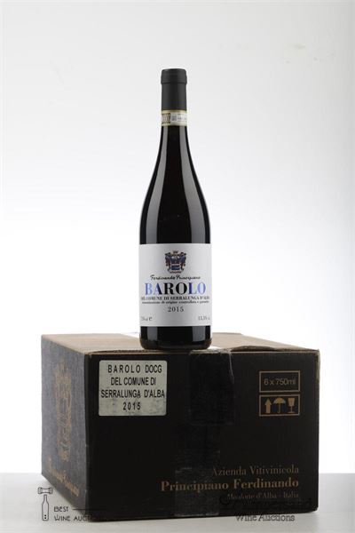 BAROLO 2015 - Ferdinando Principiano - 6 Bottles - Oc 6
