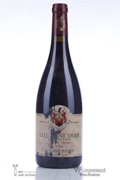 CLOS ST DENIS VIEILLES VIGNES 1996 - Ponsot - 1 Bottle