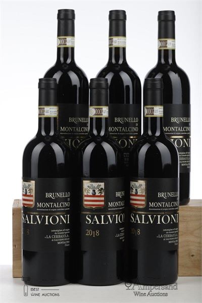 BRUNELLO DI MONTALCINO 2018 - Salvioni - 6 Bottles