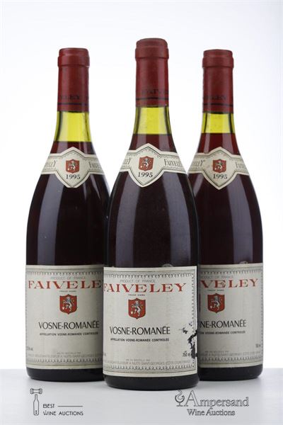 VOSNE ROMANEE 1995 - Faiveley - 3 Bottles