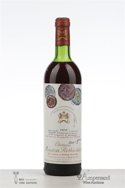 MOUTON ROTHSCHILD 1978 - Mc - 1 Bottle
