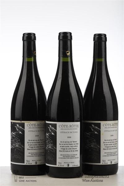 COTE ROTIE COTEAUX DE TUPIN 2009 - Jean Michel Stephan - 3 Bottles