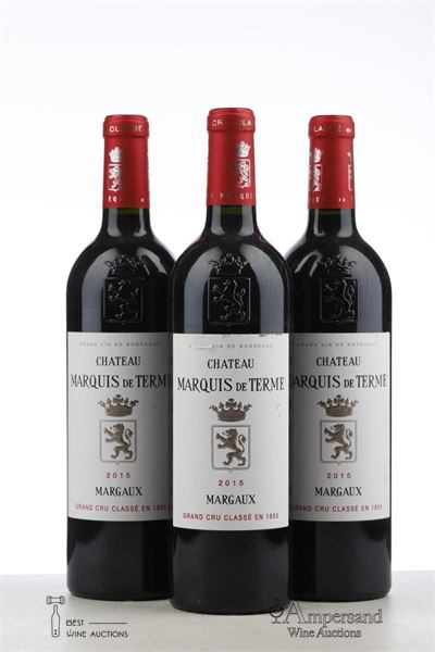 MARQUIS DE TERME 2015 - Mc - 3 Bottles