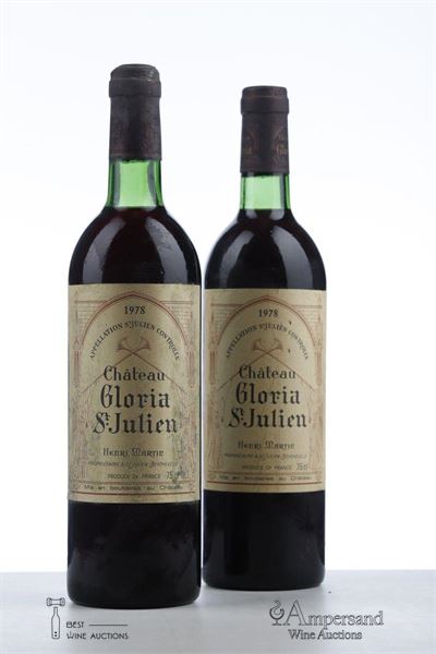 GLORIA 1978 - Mc - 2 Bottles