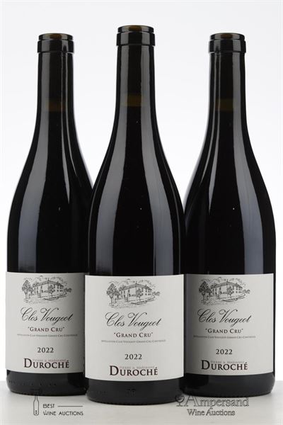 CLOS VOUGEOT 2022 - Duroche - 3 Bottles