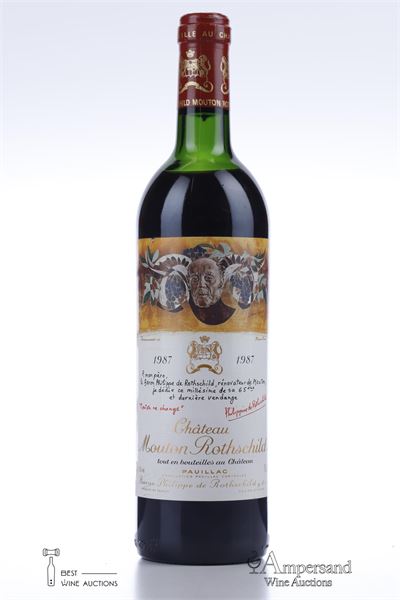 MOUTON ROTHSCHILD 1987 - Mc - 1 Bottle