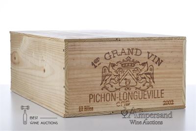 PICHON BARON 2002 - 12 Bottles - Owc 12