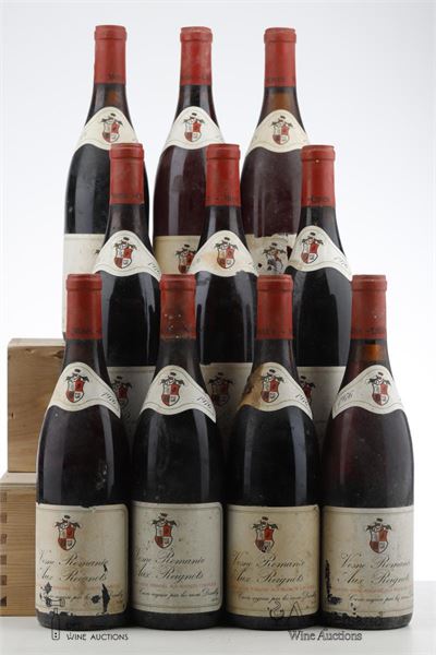 VOSNE ROMANEE AUX REIGNOTS 1976 - Caves Desilly - 10 Bottles