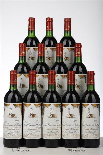 MOUTON BARONNE PHILIPPE 1985 - Mc - 12 Bottles - Owc 12