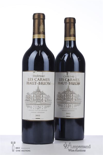 LES CARMES HAUT BRION 2012 - Mc - 2 Bottles