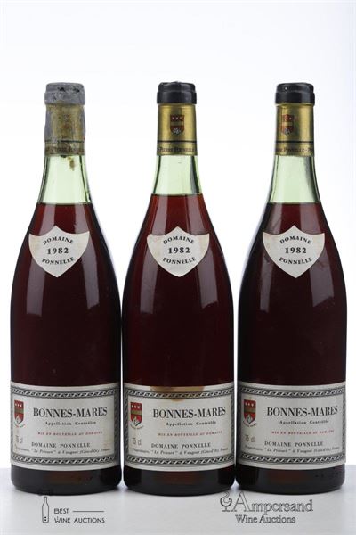 BONNES MARES 1982 - Ponelle - 3 Bottles