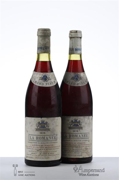 LA ROMANEE 1976 - Bouchard - 2 Bottles