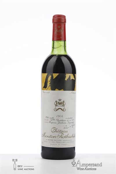 MOUTON ROTHSCHILD 1974 - Mc - 1 Bottle